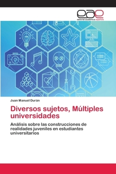 Paperback Diversos sujetos, Múltiples universidades [Spanish] Book