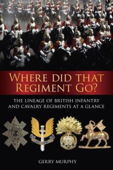 Where Did That Regiment Go?: A Lineage Chart of British Infantry and Cavalry Regiments at a Glance