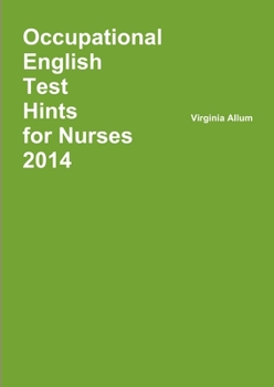 Paperback Occupational English Test Hints 2014 Book