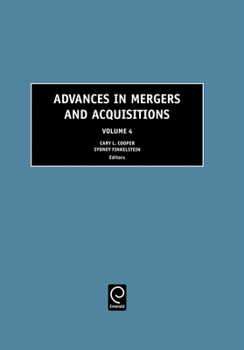 Hardcover Advances in Mergers and Acquisitions Book