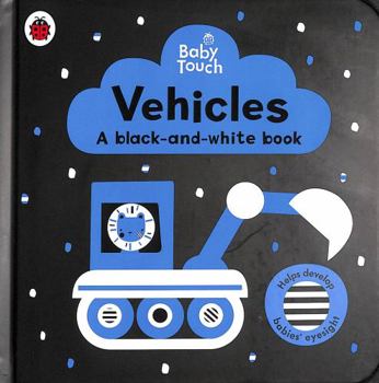 Paperback Baby Touch: Vehicles: a black-and-white book