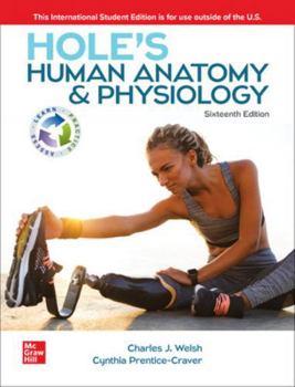 Paperback ISE Hole's Human Anatomy & Physiology Book