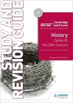 Paperback Cambridge IGCSE and O Level History Study and Revision Guide: Hodder Education Group Book