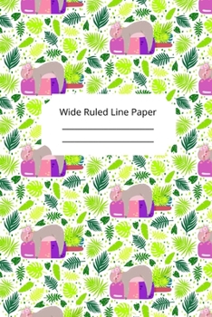 Paperback Cute Sleep Koala Theme Wide Ruled Line Paper Book