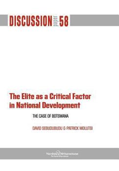 Paperback The Elite as a Critical Factor. The Case of Botswana Book