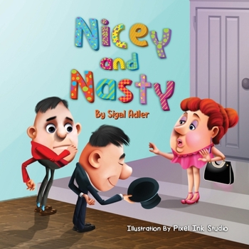 Paperback Nicey and Nasty: Children's books about emotions Book