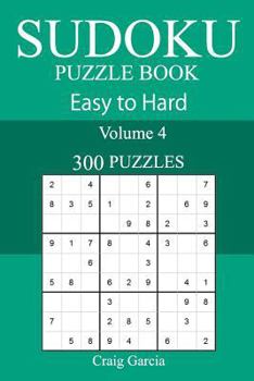 Paperback 300 Easy to Hard Sudoku Puzzle Book