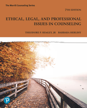 Paperback Ethical, Legal, and Professional Issues in Counseling Book