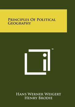 Paperback Principles Of Political Geography Book