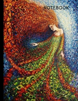 Paperback notebook: Starry Galaxy Composition Notebook - Large 8.5 x 11 - College Ruled 120 Pages Book