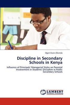 Paperback Discipline in Secondary Schools in Kenya Book