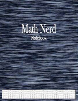 Paperback Math Nerd Notebook: 1/5" Octagonal Graph Paper Ruled Book