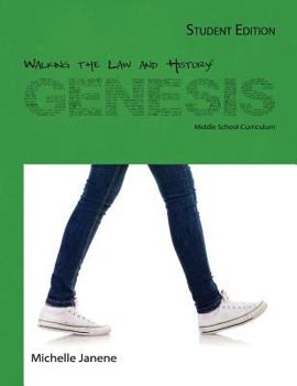 Paperback Walking the Law and History: Genesis: Student Worktext Book