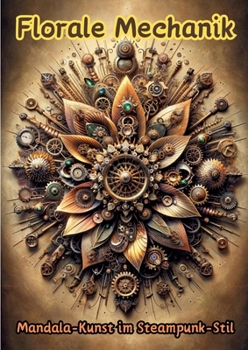 Florale Mechanik: Mandala-Kunst im Steampunk-Stil (German Edition)