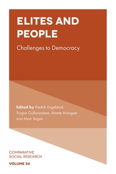 Hardcover Elites and People: Challenges to Democracy Book