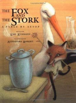 Hardcover Fox and the Stork Book