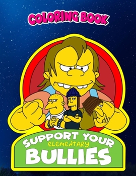 Paperback Coloring Book: Support Your..., Children Coloring Book, 100 Pages to Color Book