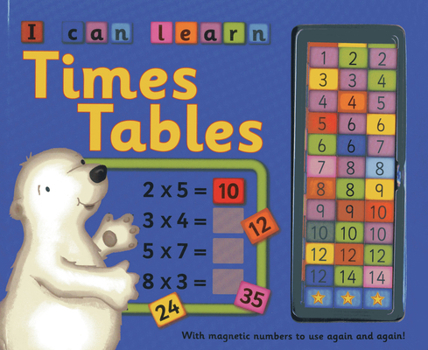 Board book I Can Learn Times Tables: With Magnetic Numbers to Use Again and Again! Book