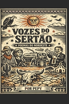 Paperback Vozes do Sertão: Poemas do Nordeste [Portuguese] Book