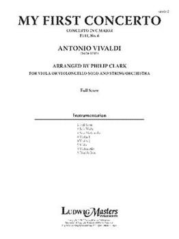 Paperback My First Concerto: Conductor Score Book