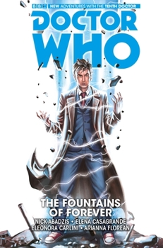 Hardcover Doctor Who: The Tenth Doctor Vol. 3: The Fountains of Forever Book