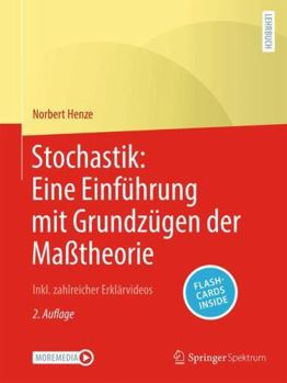 Paperback Stochastik: Eine Einführung mit Grundzügen der Maßtheorie: Inkl. zahlreicher Erklärvideos (German Edition) [German] Book