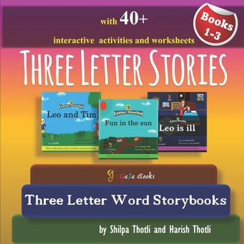 Paperback Three Letter Stories Book