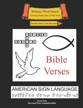 Paperback Whimsy Word Search, Bible Verses, Calendar, American Sign Language, ASL Book