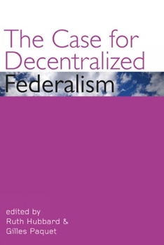 Paperback The Case for Decentralized Federalism Book