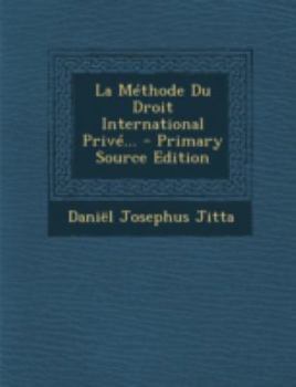 Paperback La Méthode Du Droit International Privé... [French] Book