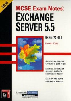 Paperback Exchange Server 5.5: Exam 70-081 Book