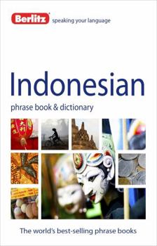 Paperback Berlitz Indonesian Phrase Book & Dictionary Book