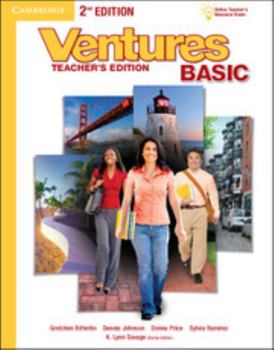 Paperback Ventures Basic Teacher's Edition with Assessment Audio CD/CD-ROM [With CDROM] Book