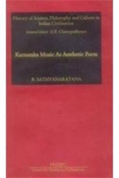 Hardcover Karnataka Music as Aesthetic Form Book