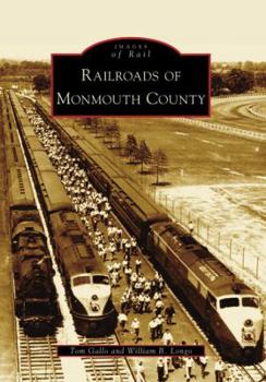 Paperback Railroads of Monmouth County Book