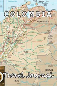 Paperback Colombia Travel Journal Book