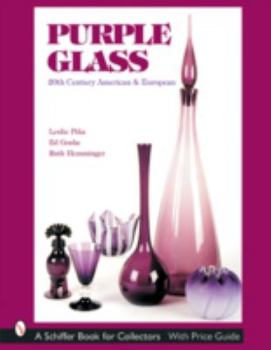 Hardcover Purple Glass: 20th Century American & European Book