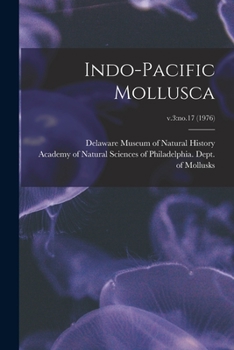 Paperback Indo-Pacific Mollusca; v.3: no.17 (1976) Book