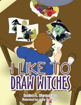 Paperback I Like to Draw Witches Book