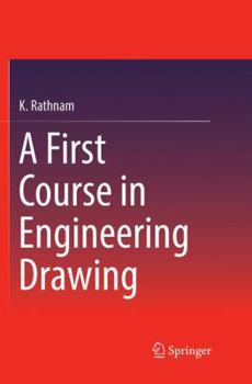 Paperback A First Course in Engineering Drawing Book