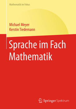 Paperback Sprache Im Fach Mathematik [German] Book