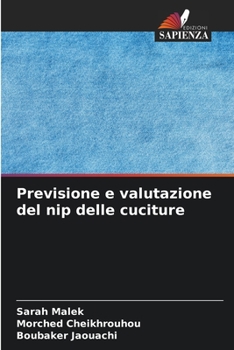 Paperback Previsione e valutazione del nip delle cuciture [Italian] Book