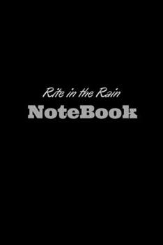 Paperback Rite in the Rain: Rocketbook Smart Reusable Notebook - Dot-Grid Eco-Friendly Notebook/Infinity Black Cover, Executive Size (6 x 9)110 Pa Book