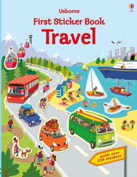 Paperback First Sticker Book Travel (First Sticker Books) Book