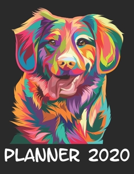 Paperback Planner 2020: Planner Weekly and Monthly for 2020 Calendar Business Planners Organizer For To do list 8,5" x 11" with Nova Scotia Du Book