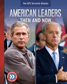 Library Binding American Leaders: Then and Now Book