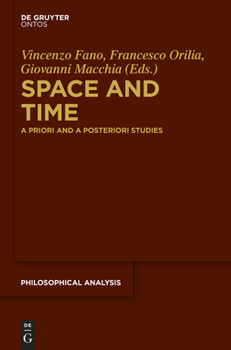 Paperback Space and Time: A Priori and a Posteriori Studies Book