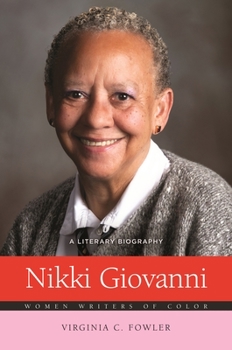 Hardcover Nikki Giovanni: A Literary Biography Book