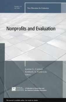 Paperback Nonprofits and Evaluation: New Directions for Evaluation, Number 119 Book