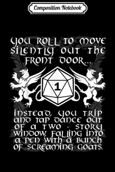 Paperback Composition Notebook: Critical Failure Roll - Tabletop RPG - MMORPG Video Game Journal/Notebook Blank Lined Ruled 6x9 100 Pages Book